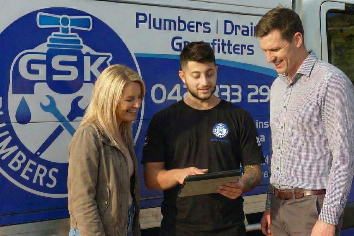 GSK Plumbing happy customers